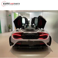 ML Car Bumpers 720S Upgrade To 765 Full Body Kit For Carbon Fiber Front Bumper Lip Rear Diffuser 763 Autoparts