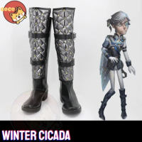 Winter Cicada Cosplay Shoes Game Identity V Cosplay Prisoner Cosplay Boots Unisex Role Play Any Size Shoes