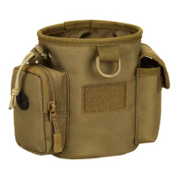 Tactical Molle Magazine Dump Pouch Drawstring Utility Belt Softair Military Airsoft Hunting Accesories EDC Pouch
