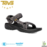【TEVA 美國 男 Terra Fi 5 涼鞋《波浪黑》】TV1102456/戶外健行運動涼鞋/雨鞋/水鞋