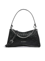 กระเป๋ารุ่น K/SEVEN ELEMENT SHB EMBOSSED สี BLACK