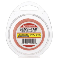 1/2"X 3 yards SENSI-TAK super quality adhesive tape new package wig tape hair tape walker tape