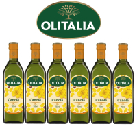 Olitalia奧利塔 頂級芥花油禮盒組(750mlx6瓶-3禮盒裝)