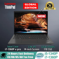 2023 Lenovo Laptop ThinkPad T14 Core i5-1340P vPro/i7-1360P vPro HUD/Xe 16G/32GB RAM+512G/1T SSD 14.5-Inch Notebook Computer