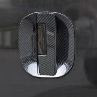 For Nissan NV200 Evalia 2013-2018 Carbon Fiber Side Door Handle Bowl Cover Trim Door Bowl Insert Sticker Exteriro Accessories