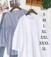 Elendo Blouse - Size 5L XXXL XXL XL L M S - Atasan Wanita Big Size
