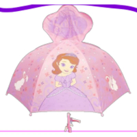 迪士尼 - Disney 蘇菲亞 19" 3D小童雨傘 1pc