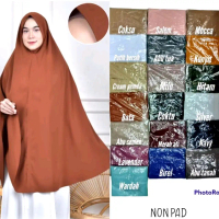 Khimar Jumbo Polos Wolfis Premium