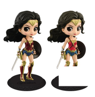 台灣代理版 Q Posket 正義聯盟 神力女超人 一套兩款 Qposket JUSTICE LEAGUE － Wonder Woman － 公仔