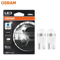 Osram LEDriving W21/5W T20 1,7W 12V W3X16Q Cool White Bulbs 2pcs 7716CW-02B