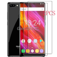 For Oukitel Mix 2 Tempered Glass Protective ON Ouk Mix2 5.99INCH Screen Protector Phone Cover Film