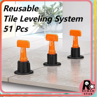 Ready Stock 51pcs+- Reusable Tile Leveling System / Tile Spacer Level Tool