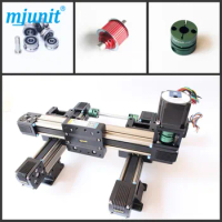 MJUNIT Automated Machinery Mini Linear Rail /Linear slide guide block/3 axis linear high speed application