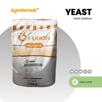 YEAST POWDER Probiotic Ragi Saccharomyces Aditif Pakan Hewan Ternak