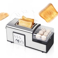 Household Toaster Breakfast Machine Bread Toaster Eggs Steamer Cooker Fried Machine Steamed Eggs Breakfast Machine