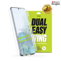 【Ringke】三星 Galaxy S20/S20+/S20 Ultra/S20 FE (Dual Easy Wing) 螢幕保護貼-二入(S20系列保護貼)