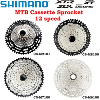 Shimano DEORE XT SLX XTR CS-M6100 CS-M7100 CS-M8100 CS-M9101 CS-M9100 Cassette Sprocket Freewheel Mountain Bike MTB 12-Speed