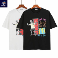 Travis Scott Cactus Jack joint M Kee TS same doll print short-sleevleohhdpkrl