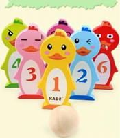 【晴晴百寶盒】預購鴨子保齡球 益智遊戲 寶寶过家家玩具 角色扮演 親子互動 生日禮物 平價促銷 P109
