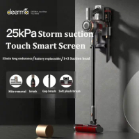 Deerma VC80 Home Wireless LED Interactive Screen Vacuum Cleaner Mite Removal Machine 2.5KPa Detachable Battery Long Endurance
