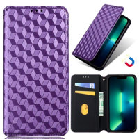 Leather Flip Case For OPPO Realme 12 Pro Plus 12X Note 50 C60 C67 5G Narzo 70 Pro Cases 3D Glitter Magnetic Wallet Phone Cover