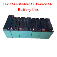12v 50Ah High quality ABS battery box battery case 12V 60Ah 30Ah 25Ah 40Ah 20Ah 24V 50AH lifepo4 li ion lead acid battery BOX