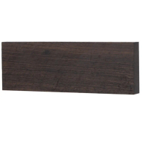 2pcs Durable Black Ebony Wood Ebony Handle Material 120x40x10m ​Handle Material​ ​Musical Instrument