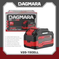 DAGMARA 20V 8.0Ah/6.0Ah/4.0Ah MAX Bateri Lithium Boleh Dicas Semula untuk Alat Kuasa (Tenpower LI-IO