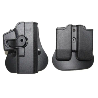Tool Glock holster Pistol Airsoft Gun Holster for G17 G19 G43X Case Waist with Pouch Hunting