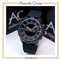 Jam Tangan Pria ALEXANDRE CHRISTIE Original AC DiGi AC 9375 MH Garansi Resmi 1 Tahun BLACK ROSEGOLD