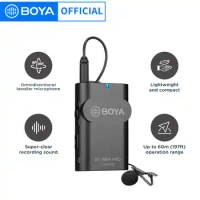 BOYA BY-WM4 Pro TX Wireless Receiver for iPhone 13 Pro Max Xs Xr iPad Lighting Device K1 K2 Video Microphone System Accessories