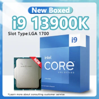 Core i9-13900K Boxed CPU 3.0GHz L3=36MB 125W 24 Cores 32 Thread 7nm New 13th Generation CPU LGA1700 for Desktop motherboard Z690