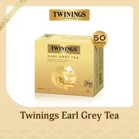 Twinings Teh Hitam Celup Rasa Bergamot (Earl Grey Tea) 50x2gr