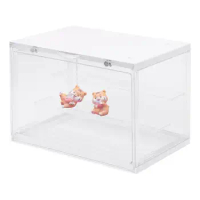 Acrylic Action Figure Display Case Showcase Display Box For Action Figures Bedroom Organization Figures Storage Solution For