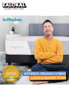 in.the.box Kasur Busa Latex IN THE BOX ORGANIX HYBRID - FREE Bantal | Ukuran 160x200