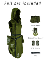 [ Spot Goods ]2026 Green Elf Queen cos Halloween costume: Hobbit Elf Queen cosplay