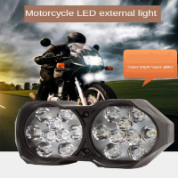Kaluku Mall - Lampu Tembak Motor Spotlight LED Foglamp ATV IP65 Cool White 18LED 9W - L5