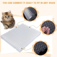Hot Selling⚡️READY STOCK Garden Cat Scat Mat Anti Cat Bird Spike Repellent Mat Prevent Dog Digging A