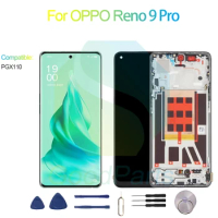 For OPPO Reno 9 Pro Screen Display Replacement 2412*1080 PGX110 Reno 9 Pro LCD Touch Digitizer