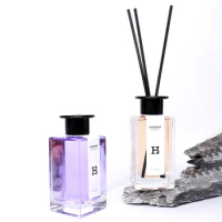 200ml Large Aroma Oil Reed Diffuser Set with Sticks, Oil Fragrance Diffuser Set for Home, Bathroom, Bedroom Scent Diffuser Gift