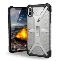 【美國代購】UAG iPhone Xs Max 6.5寸 輕薄羽毛堅固 軍用跌落測試防摔 手機殻 銀色