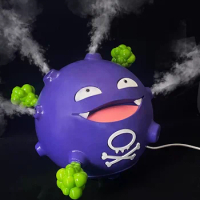 Gastly Air Humidifier Led Lamp 3d Atmosphere Light Nebulizing Humidifier Purifier Cool Mist Maker Birthday Gifts Home Decoration