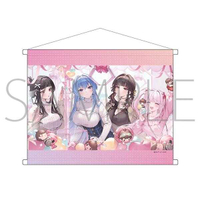 ■預購■『Movic』通販｜勝利女神：妮姬 NIKKE 情人節『海倫&櫻花&D&愛麗絲』B2掛軸 。