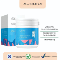 [BPOM] - Pemutih Gigi Veze Memutihkan Gigi Sensitif Serbuk Gigishine Yellow Tooth Powder Skin