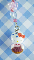 【震撼精品百貨】Hello Kitty 凱蒂貓 限定版手機吊飾-北海道(紅豆) 震撼日式精品百貨