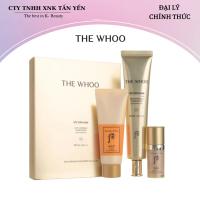 Set 3 Món Kem Chống Nắng The Whoo Anti Wrinkle UV Protective Cream Special Set Upsize 75ml