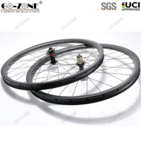 27.5er MTB Wheels Carbon Tubeless Mountain Bike Wheels Quick Release / Thru Axle / Boost Carbon MTB Wheelset 27.5