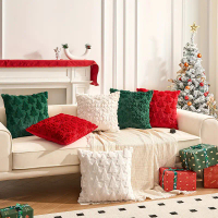Vỏ Gối Cây Thông Noel, Đồ Trang Trí Nhà Lễ Hội Nhồi Bông Giáng Sinh, Đệm Sofa, Vỏ Gối, [FBshop]