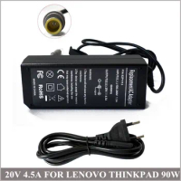 Universal Laptop Adaptor 20V 4.5A 90W AC Adapter Battery Charger For IBM Lenovo ThinkPad T410I T510I T510