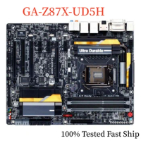 For Gigabyte GA-Z87X-UD5H Motherboard 32GB LGA 1150 DDR3 ATX Mainboard 100% Tested Fast Ship